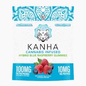 KANHA: Blue Raspberry Gummies 100mg/10-Piece (H)