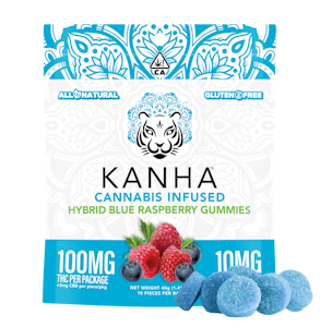 Kanha - Kanha - 100mg Gummies - Blue Raspberry