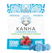 Kanha - 100mg Gummies - Blue Raspberry