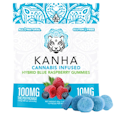 Kanha - Blue Raspberry Hybrid Gummies 100mg