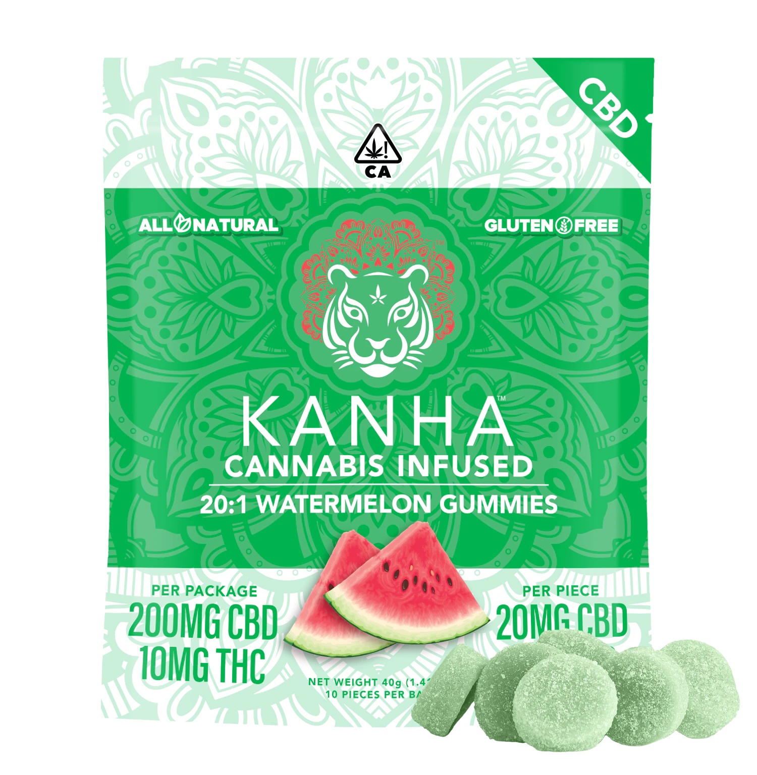KANHA - Kanha - 20:1 Gummies - Watermelon Main Image