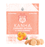 Kanha - 4:1 CBD Gummies - Peach