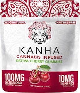 KANHA - KANHA | CHERRY - 10PK | EDIBLE | 100MG