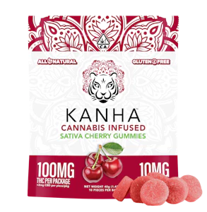 KANHA - Kanha - 100mg Gummies - Cherry