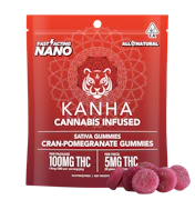 Kanha NANO - 100mg Gummies - Cran Pomegranate