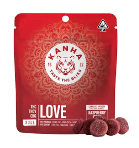 KANHA - Kanha FX Gummies Raspberry Rose THCV:CBG