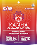 Kanha - 100mg Nano Gummies - Fruit Punch Fusion