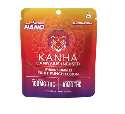 KANHA - Kanha Gummies Nano Fruit Punch Fusion Main Image