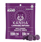 Kanha NANO - 100mg Gummies - Galactic Grape