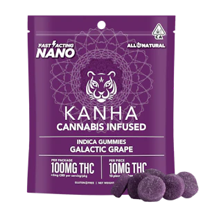 KANHA - Kanha NANO - 100mg Gummies - Galactic Grape