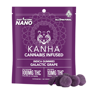 KANHA - Kanha NANO - 100mg Gummies - Galactic Grape