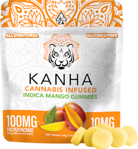 KANHA - KANHA | MANGO - 10PK | EDIBLE | 100MG