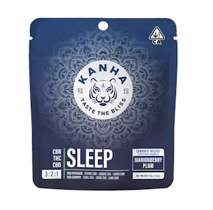 KANHA - Kanha | Nano Marionberry Plum 3:2:1 | CBN Sleep Gummies | 100mg