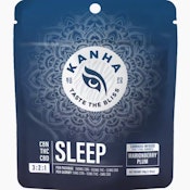 KANHA: Sleep Marionberry Plum 3:2:1 (CBN:THC:CBD) Gummies 100mg/10-Piece (I)