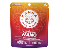 Kanha Gummies Nano Fruit Punch Fusion