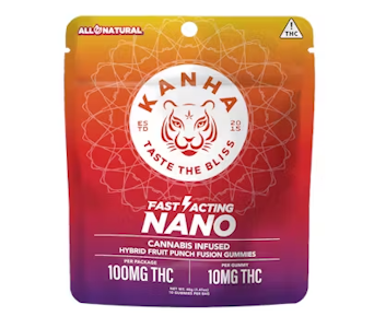 KANHA - Kanha Gummies Nano Fruit Punch Fusion
