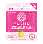 KANHA - Pink Lemonade - 1:1 CBD:THC - 10Pk - 100MG