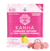 KANHA - Pink Lemonade - Gummies - 1:1 CBD:THC
