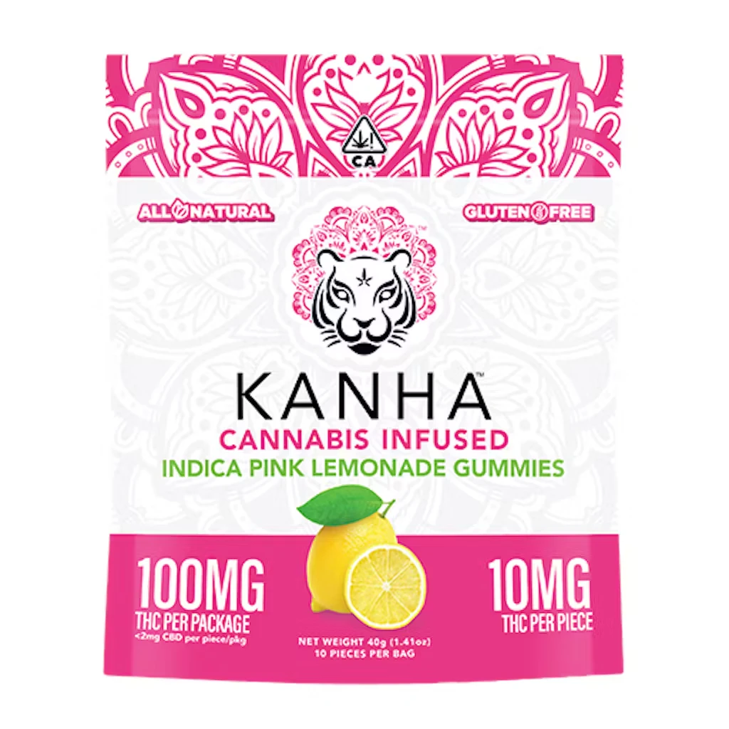 KANHA - Pink Lemonade (I) | KANHA |100mg THC | 10-pack Main Image
