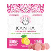 Kanha - 100mg - 10ct Gummies - Pink Lemonade