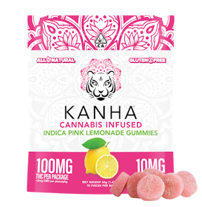 KANHA - Kanha - 100mg - 10ct Gummies - Pink Lemonade