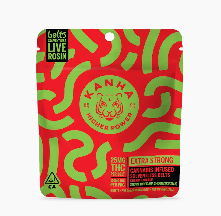 KANHA - Kanha NANO - 100mg Solventless Rosin Belts - Cherry Limeade Main Image