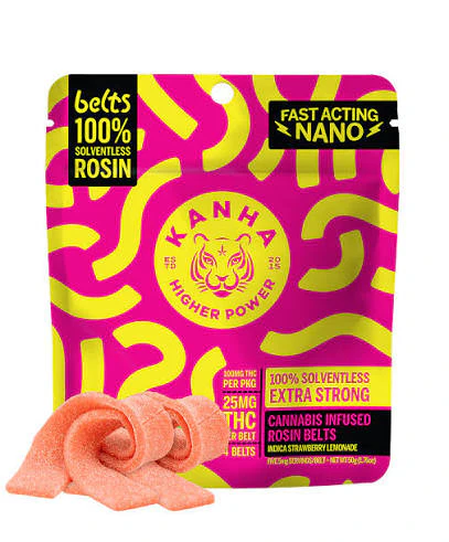 KANHA - Kanha - Strawberry Lemonade - Rosin Belts - 100MG Main Image
