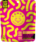 Solventless Live Rosin Strawberry Lemonade Belts 100mg - Kanha