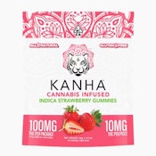 KANHA: Strawberry Gummies 100mg/10-Piece (I)