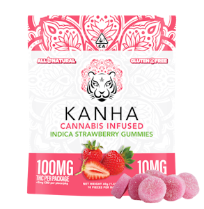 KANHA - Kanha - 100mg Gummies - Strawberry