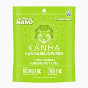 KANHA: NANO Sublime Key Lime Gummies 100mg/20-Piece (H)