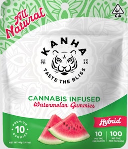KANHA - [KANHA] THC Gummies - 100mg - Watermelon (H)