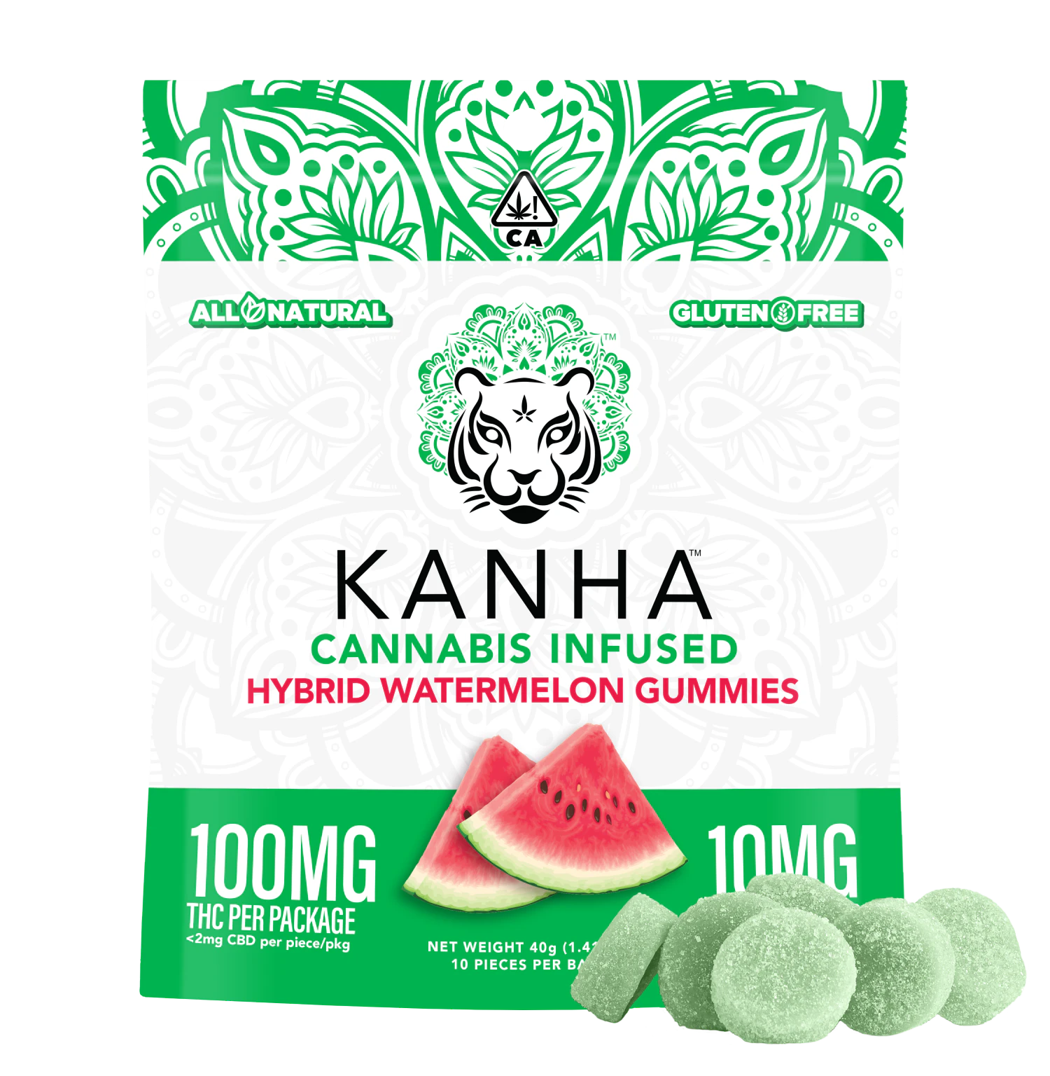 KANHA - Kanha - 100mg Gummies - Watermelon Main Image