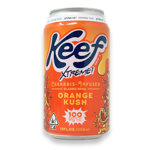Keef Brands - Keef - Xtreme Soda - Orange Kush - 12oz - 100mg
