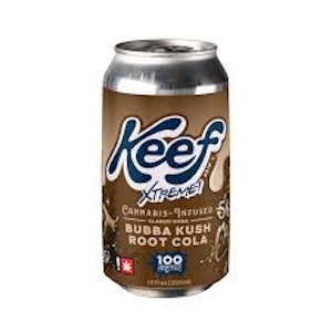 Keef Soda - Keef Bubba Kush Root Cola 100MG Soda