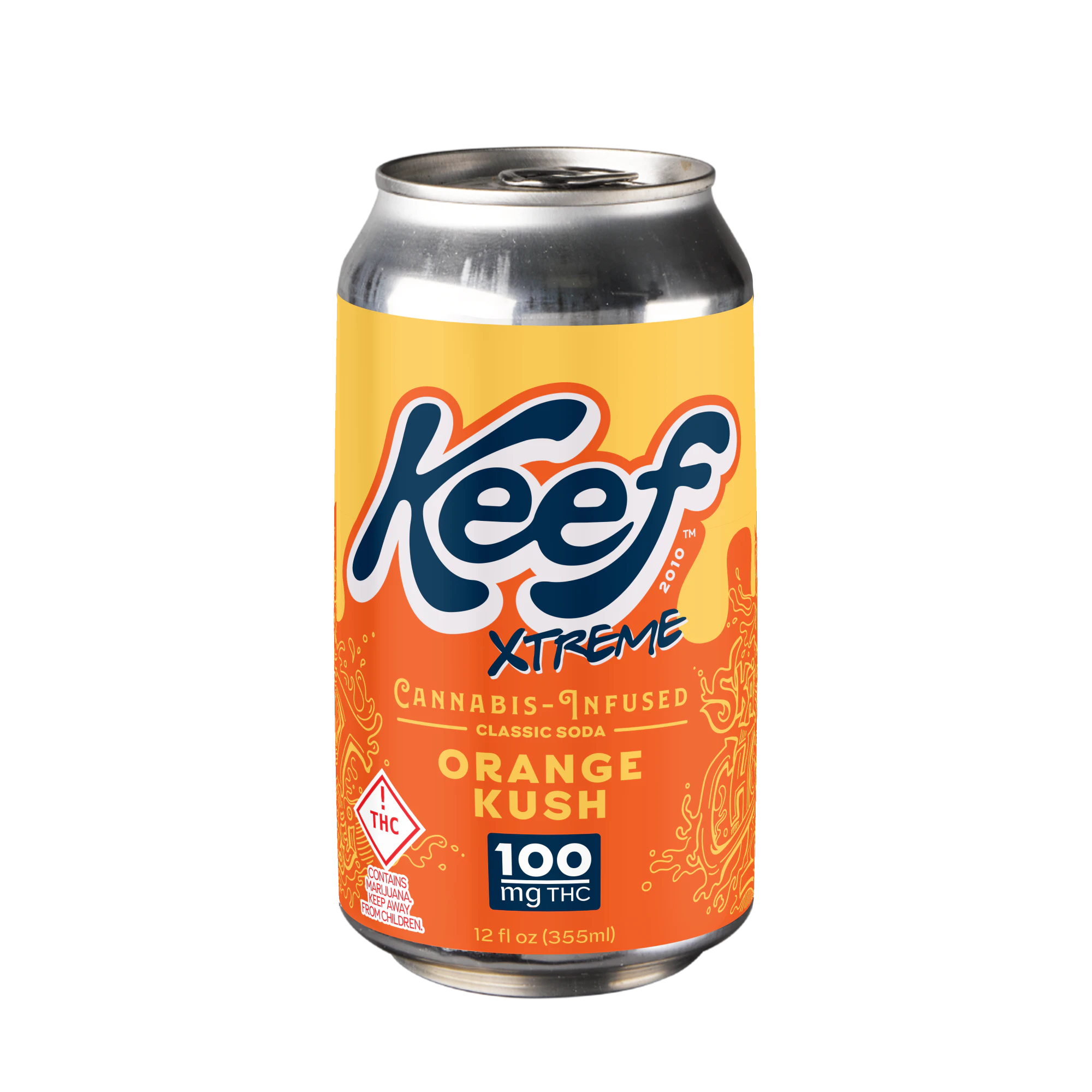 Default Brand - Keef - Soda - Orange Kush Xtreme - 100mg Main Image