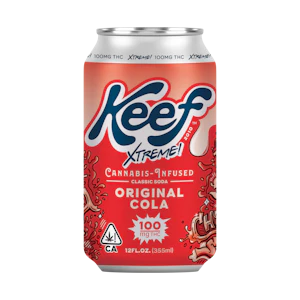 KEEF - Keef - 100mg Extreme Soda - Original Cola