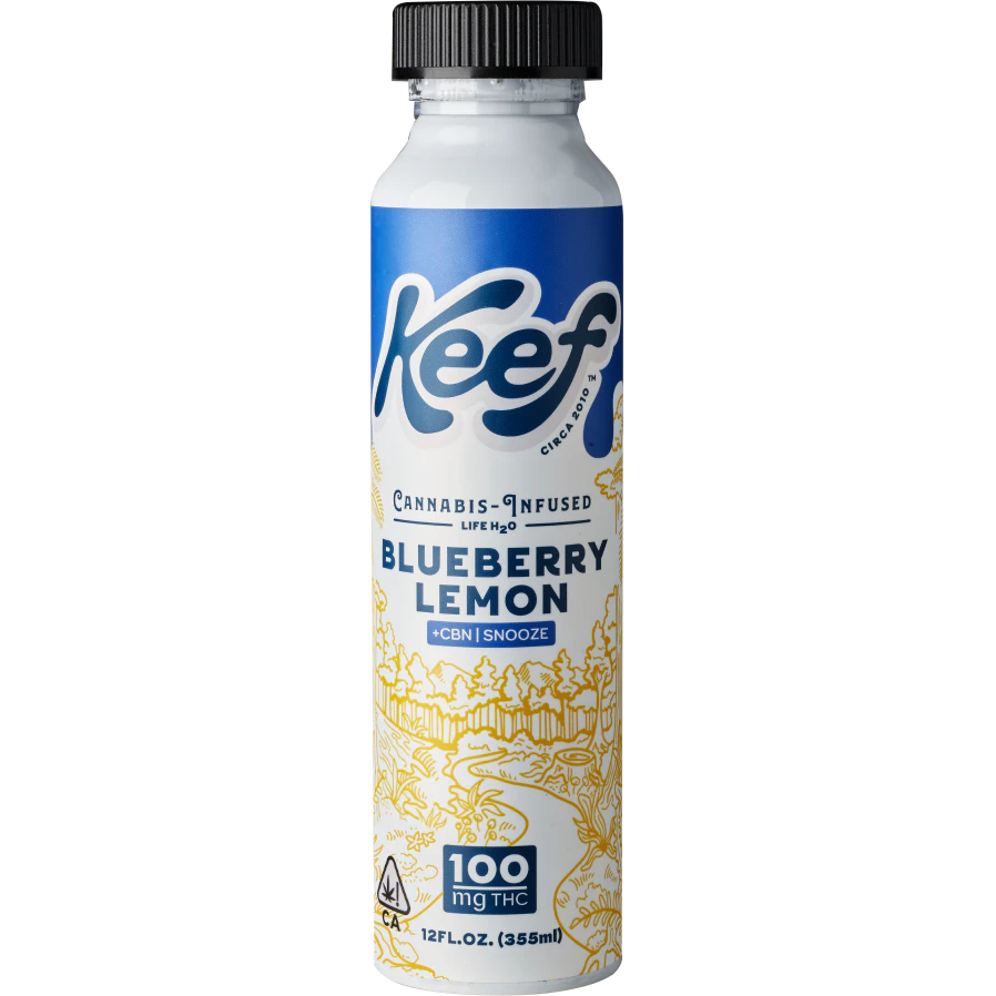 KEEF - Keef - Slims - Blackberry Lemonade 25:25mg THC:CBD - 12oz Main Image