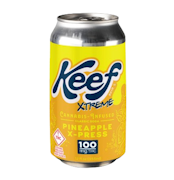 Keef Cola | Xtreme | Pineapple X-Press | Cannabis Infused Classic Soda | 100mg