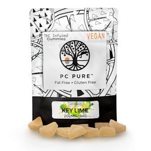 PC Pure - GUMMY - KEY LIME - 20mg/pc - PC PURE