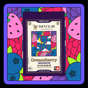 MULE EXTRACTS - Dreamberry, 2:1 THC:CBN Gummy