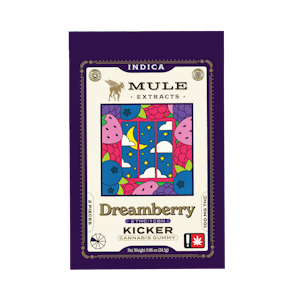 MULE EXTRACTS - Dreamberry "Kicker" Gummies | 2pc 150mg 2:1 (THC:CBN) (Live Resin)