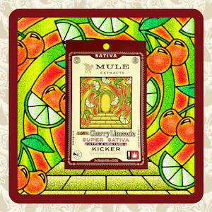 MULE EXTRACTS - Sour Cherry Limeade, 4:2:1 THC:CBG:CBC Gummy