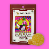 Mule Extracts POG 1:2 CBG 2pc Kicker Gummy 100mg