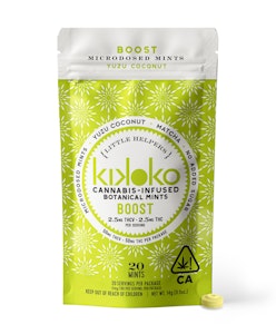 KIKOKO - Kikoko | Little Helpers | Boost | Yuzu Coconut | THCv 1:1 | Botanical Mints