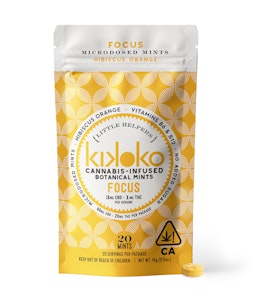 KIKOKO - Kikoko | Little Helpers | Focus | Hibiscus Orange | CBD 3:1 | Botanical Mints