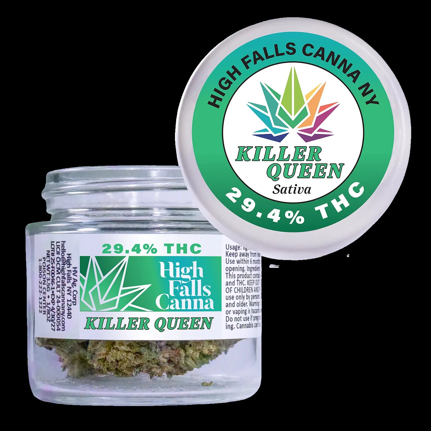 High Falls Canna NY - High Falls - Killer Queen - Flower - 3.5g Main Image