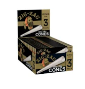 Zig Zag Ultra Thin King Cones 3pk PD