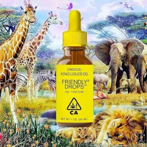 FRIENDLY BRAND - Friendly Brand King Louis OG Full Spectrum Tincture 1000mg