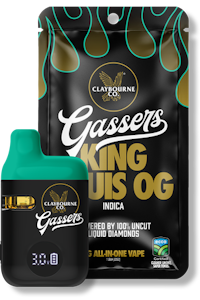 CLAYBOURNE CO. - 1g King Louis OG AIO Gassers - Claybourne